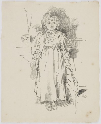 Kleine Evelyn, 1896 von James Abbott McNeill Whistler